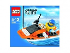 Конструктор  Лего Сити (Lego City) 4898 Катер береговой охраны